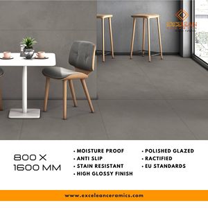 Dalles en porcelana emaillee polie de calidad superior para la decoración materiales de construcción Carrelage 120x60, 160x80 - Product Image 5