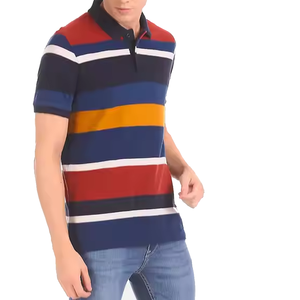 2024 nouvelle conception personnalisée de haute qualité pour hommes pour polos 100% coton motif solide prix de gros vente en gros - Product Image 1