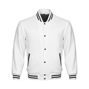 Veste à capuche en coton polaire à col montant pour homme Manteau de sport de basket-ball Letterman Broderie pour l'hiver - Product Image 1