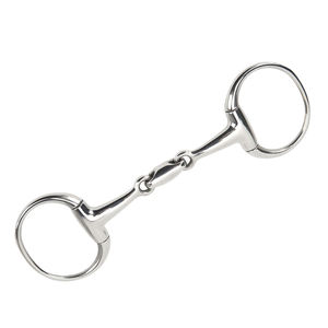 Broca de caballo con anillo suelto, acero inoxidable, puerto de bisagra, instrumentos de equitación, accesorios para caballos de LIVER FORT INDUSTRIES - Product Image 2