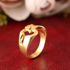 High Demand Spiritual Om <b>Ring</b> Boho Brass <b>Rings</b> for Women 18k Gold Plated Minimal Sacred Symbol Finger <b>Rings</b> for Wholesale OEM - Product Image 2