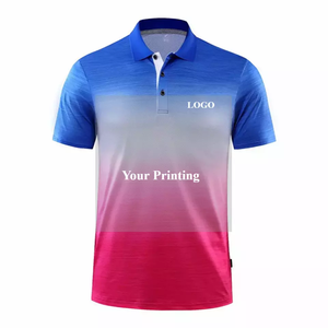 Camiseta Polo Sublimada de Secado Rápido Personalizada con Logotipo Privado, Camiseta Polo de Spandex para Hombre, Camiseta Uniforme Sublimada de Alta Calidad - Product Image 3