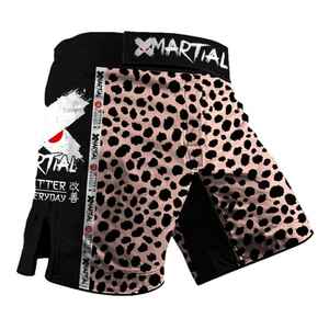 Short de boxe Jiu Jitsu Grappling MMA pour hommes imprimé par sublimation personnalisée Pantalones Cortos pour arts martiaux - Product Image 3