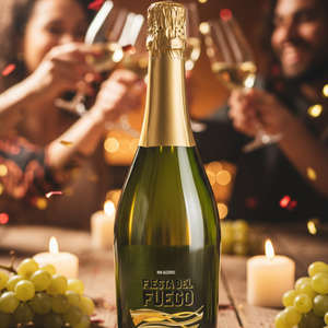 100% airen 0.0% abv 0.75L rượu miễn phí Fiesta Del Fuego từ Tây Ban Nha đồ uống có ga mô hình 8429531004417 - Product Image 4