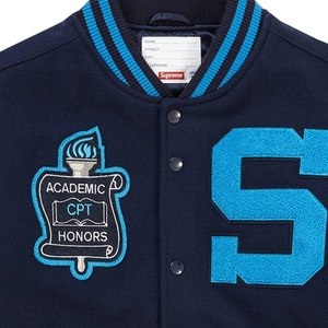 เสื้อแจ็กเก็ตบอมเบอร์ทีมเบสบอลมีฮู้ดผ้าแคนวาสสำหรับฤดูหนาว - Product Image 6