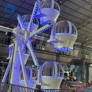 Hotfun Grande Roue Miniature <span class=keywords><strong>à</strong></span> 6 Cabines, Nouvelles Attractions de <span class=keywords><strong>Parc</strong></span> d'Attractions, Manège pour Enfants <span class=keywords><strong>à</strong></span> Vendre - Product Image 2