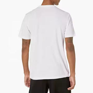 T-shirts personnalisés en coton 100% pour hommes, 4,25 oz, 120 grammes, col rond, extra doux, respirant, prix bas, design personnalisable - Product Image 2