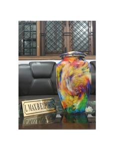 Traditional Designed Metallic Brass <b>Keepsake</b> <b>Ashes</b> Urn Superfine Quality Human <b>Ashes</b> Container Memorable Metallic <b>Ashes</b> Urn - Product Image 3