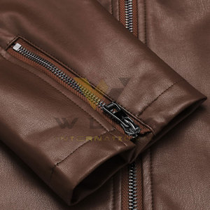 Chaqueta de Invierno de Cuero Genuino de Alta Calidad para Hombre que Ofrece Comodidad, Calor y un Atractivo de Moda Atemporal - Product Image 4