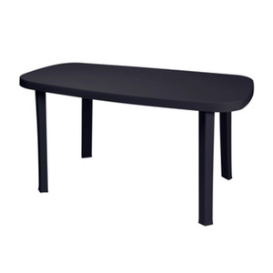 Tavolo da Giardino Otello 1136x82x72h cm Antracite - Product Image 1