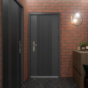 Puerta Sencilla: Puerta Blindada de Diseño Italiano con Construcción Económica en Chapa Metálica - Product Image 1