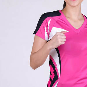 Femmes 100% Polyester Pas Cher Prix Manches Courtes Été Fit Tops Pour Femmes Haute Qualité Premium Coton T-shirts Pour Femme - Product Image 3