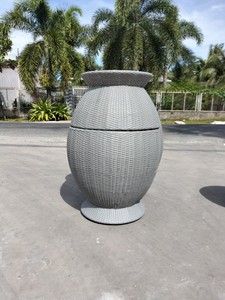 Conjunto de Muebles de Jardín PRCF-128 de Mimbre Sintético para Cafetería o Terraza - Product Image 5