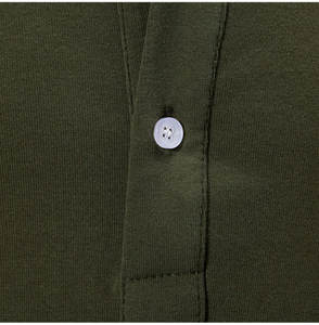 Nouveau style de polos à manches courtes en coton doux Matériau souple T-shirt de polo pour hommes à séchage rapide et respirant - Product Image 5