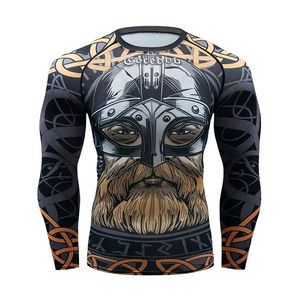 Haute Performance Logo Personnalisé Conception Manches Longues Rash Guard Tissu Respirant Sublimation pour Adultes BJJ MMA-Acheter maintenant! - Product Image 4