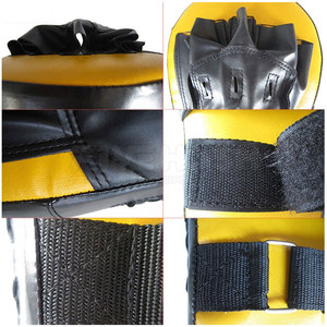 Target Leather Curved Boxing <b>Focus</b> <b>Pads</b> Custom Logo Design Printed Boxing Punching <b>Focus</b> <b>Pad</b> - Product Image 4