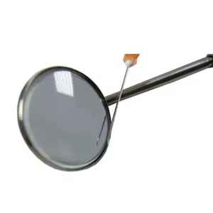 Espejo de boca Dental de diseño alemán con enchufe de cono de acero inoxidable duradero fuente de alimentación Manual mango de espejo Dental - Product Image 3