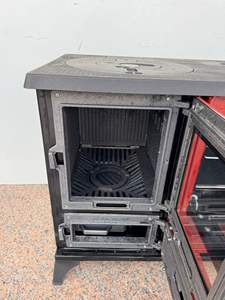 Poêle à bois en fonte avec four – Élégance classique, confort moderne - Product Image 5