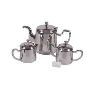 Ensemble en métal gravé au design moderne pour hôtel, restaurant, restauration, service, ensemble en métal, nouveau design professionnel, théières en laiton - Product Image 6