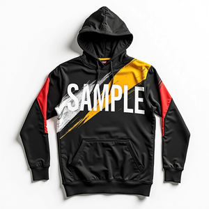 Sudadera Personalizada de Estilo Urbano para Hombre, Holgada, Resistente, Sublimada, 100% Poliéster, Capa Básica de Algodón Mezclado - Product Image 1