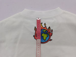 Camiseta de Manga Corta Casual y Moderna para Hombre, con Estampado Vintage, Holgada, de Algodón de 260 Gramos - Product Image 6