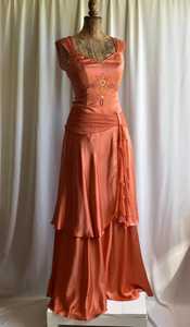 Robe de soirée en mousseline de soie Spandex antistatique sans manches pour adultes, respirante, longueur au sol, pour club décontracté et occasions de fête - Product Image 6