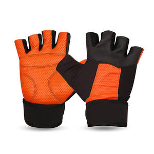 Wholesale Price Gym <b>Gloves</b> For <b>Men</b> New Customized Logo Made Half Finger Weightlifting <b>Gloves</b> - Product Image 2