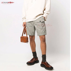 Men Cargo <b>Shorts</b> With <b>Belt</b> Loops And Relaxed Fit For Everyday Wear Functional Men Cargo <b>Shorts</b> - Product Image 2