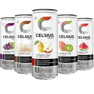 Pacote Variedade Celsius Energy Drink Todas as Latas