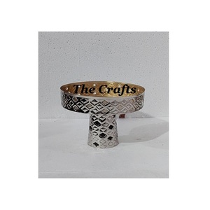 Cuenco de servicio de color plateado de metal a granel, cuenco de chocolates de tamaño y forma personalizados para uso doméstico en utensilios de cocina - Product Image 3