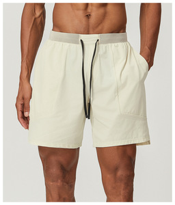 Shorts de sport à taille basse élastique, prix de gros, personnalisables, pour hommes, avec poches latérales, qualité supérieure - Product Image 3