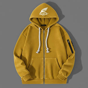 2026 Best Selling Hot Sale Pullover <b>Thermal</b> Hoodies for <b>Men</b> 100% Cotton Solid Pattern Technique Basics Cotton Blended - Product Image 2