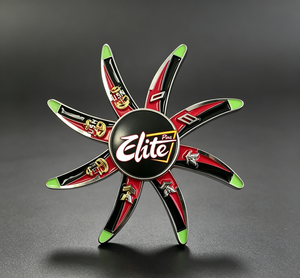 Spinner de Metal Personalizado de Aleación de Zinc con Logotipo Esmaltado, OEM ODM, Alivio del Estrés, Spinner de Mano, Regalo Promocional, Souvenir - Product Image 3
