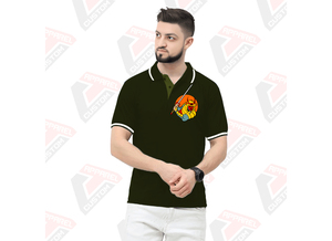 Signature Men's Striped for Polo T-Shirt Breathable Stylish with Eco-Friendly Denim Batik Corduroy Fabrics Appliques for Summer - Product Image 6