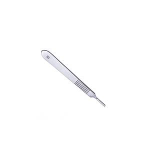 Poignée de lame de scalpel 3 poignée de scalpel chirurgical n ° 3 poignée réutilisable en acier inoxydable de qualité médicale pour une coupe précise des instruments chirurgicaux - Product Image 2