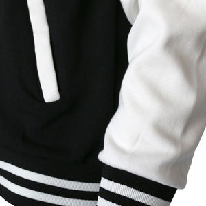 High Quality Custom Print Embroidered <b>Men's</b> Varsity <b>Jackets</b> Comfortable OEM <b>Baseball</b> Letterman <b>Jackets</b> Made From Leather Fabric - Product Image 2