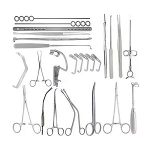 OEM Lot de 25 instruments manuels en acier inoxydable pour amygdalectomie et adénoïdectomie Ent pour une élimination sûre des amygdales et des adénoïdes - Product Image 6