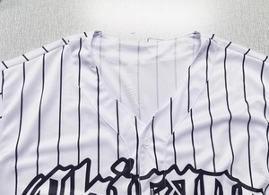 Verano comodidad moda uniformes de béisbol personalizable número 30 béisbol Jersey hombres mujeres Casual deporte camisa conjunto nuevo estilo - Product Image 2