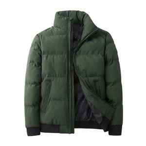 Men's Puffer Down <b>Jacket</b> Warm Quilted Down <b>Jacket</b> Winter Coat Custom LOGO Winter Padded Quilted 100% Polyamide Nylon - Product Image 4