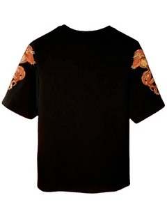 Camiseta de Manga Corta con Cuello Redondo, Unisex, Oversize, Ecológica, Transpirable, 100% Algodón de Alta Calidad, 280G, con Bordado Personalizado - Product Image 1