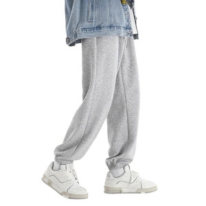 Pantalones holgados para hombre para uso diario informal con tela suave y piernas anchas, pantalones holgados para hombre - Product Image 6