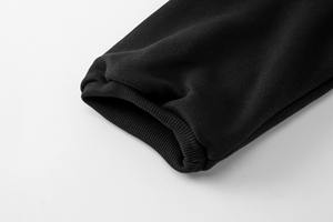 Sweat à capuche de luxe en coton polaire de haute qualité sans ficelle Sweat à capuche unisexe personnalisé surdimensionné - Product Image 5