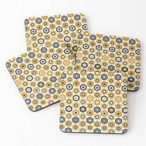 High Quality Enamel Printed <b>Coasters</b> to Decor Anti Skid Non Slip Your Dining <b>Table</b> Eco-Friendly Customized Printing <b>Coasters</b> - Product Image 2