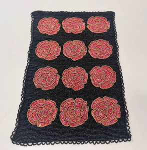 Coureur perlé coloré à la mode 2025 tissu décoratif à la mode pour les célébrations du dîner et les fêtes de fête utilisation de coureurs perlés - Product Image 6