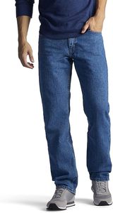 Men's Casual Mid Waist Straight Leg 100% Cotton <b>Jeans</b> <b>Button</b> <b>Fly</b> Closure OEM Service Colored Canvas Wash - Product Image 3