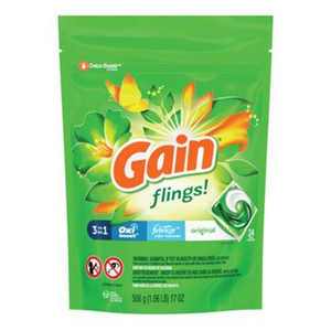 Detergente para Ropa Gain Super Flings Ecológico con Propiedades Antiolor, Compra al por Mayor - Product Image 3