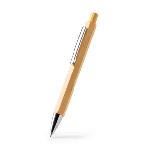 Penna a Sfera in Bambù Personalizzata Glip, Gadget Promozionale - Product Image 3