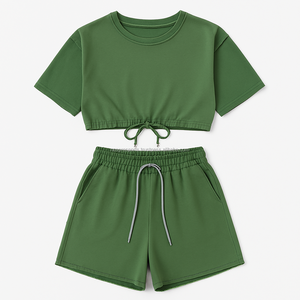 Fashion <b>Womens</b> Hot Shorts Custom Design Breathable Eco-Friendly Polyester/Cotton Fabric Quick Dry Activewear Comfortable Fit - Product Image 4