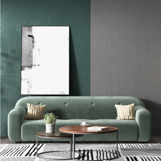 Meubles de salon de haute qualité 3 sièges/canapé Modernos appliquant des meubles de Salon Personnalisez votre propre conception du Viet Nam