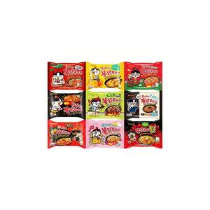 Nouilles Buldak en vrac, sans gluten, à base de blé dur, prix de gros, service d'exportation, sac - Product Image 2